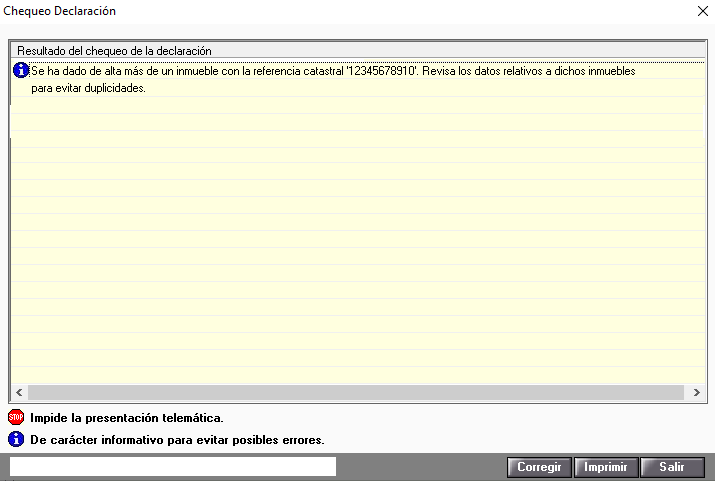 Error de validación Modelo 714 714R086 - La suma de los porcentajes de ...