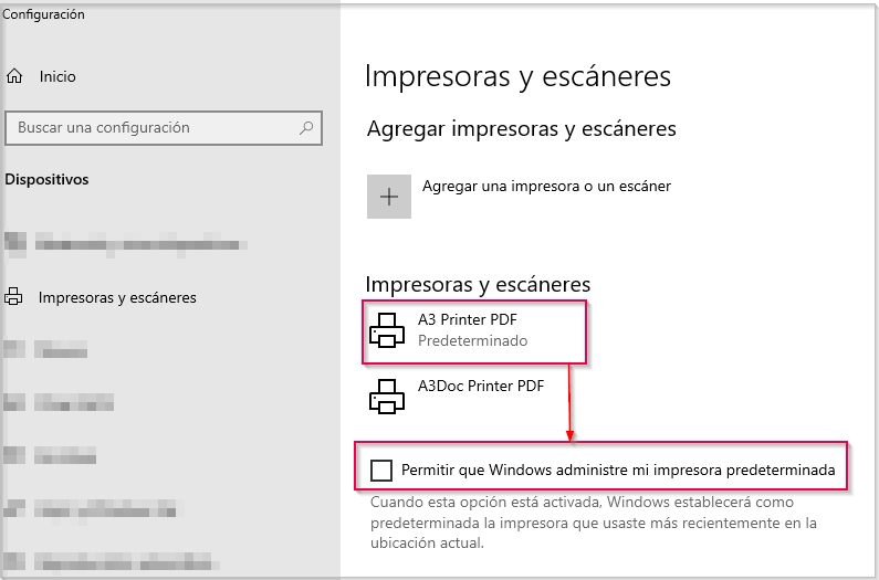 Incidencias de enlace a Office y Adobe Reader DC (PDF)