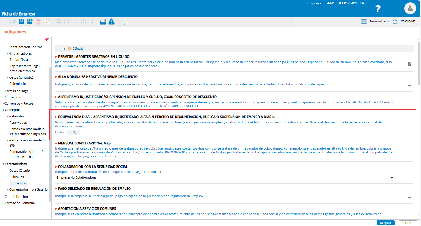 Cómo informar un Alta sin Percibo de Remuneración (absentismo ...
